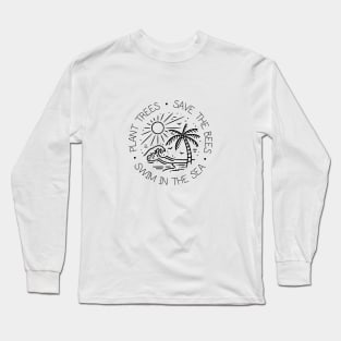 Swim in the Sea Long Sleeve T-Shirt